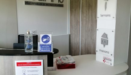 Photo accueil agence Polimmo