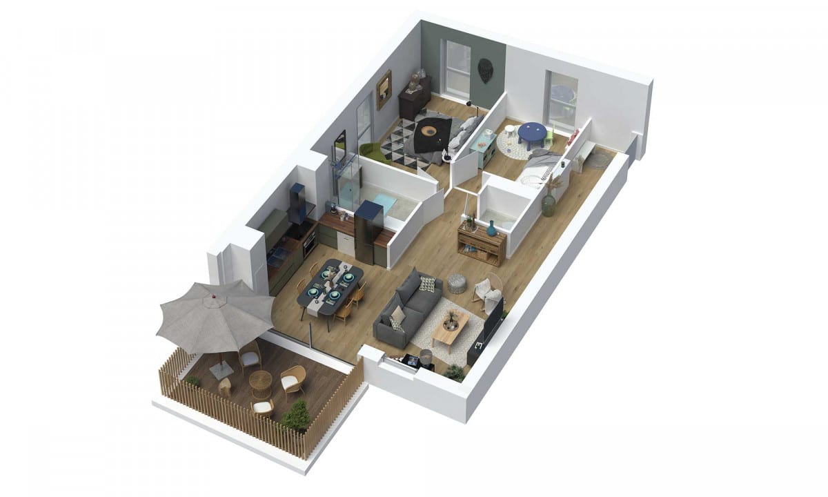 appartements neufs plan