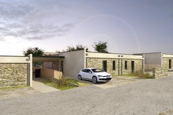 maison arrière