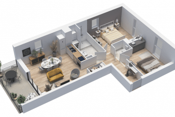 t3 appartement neuf pluguffan