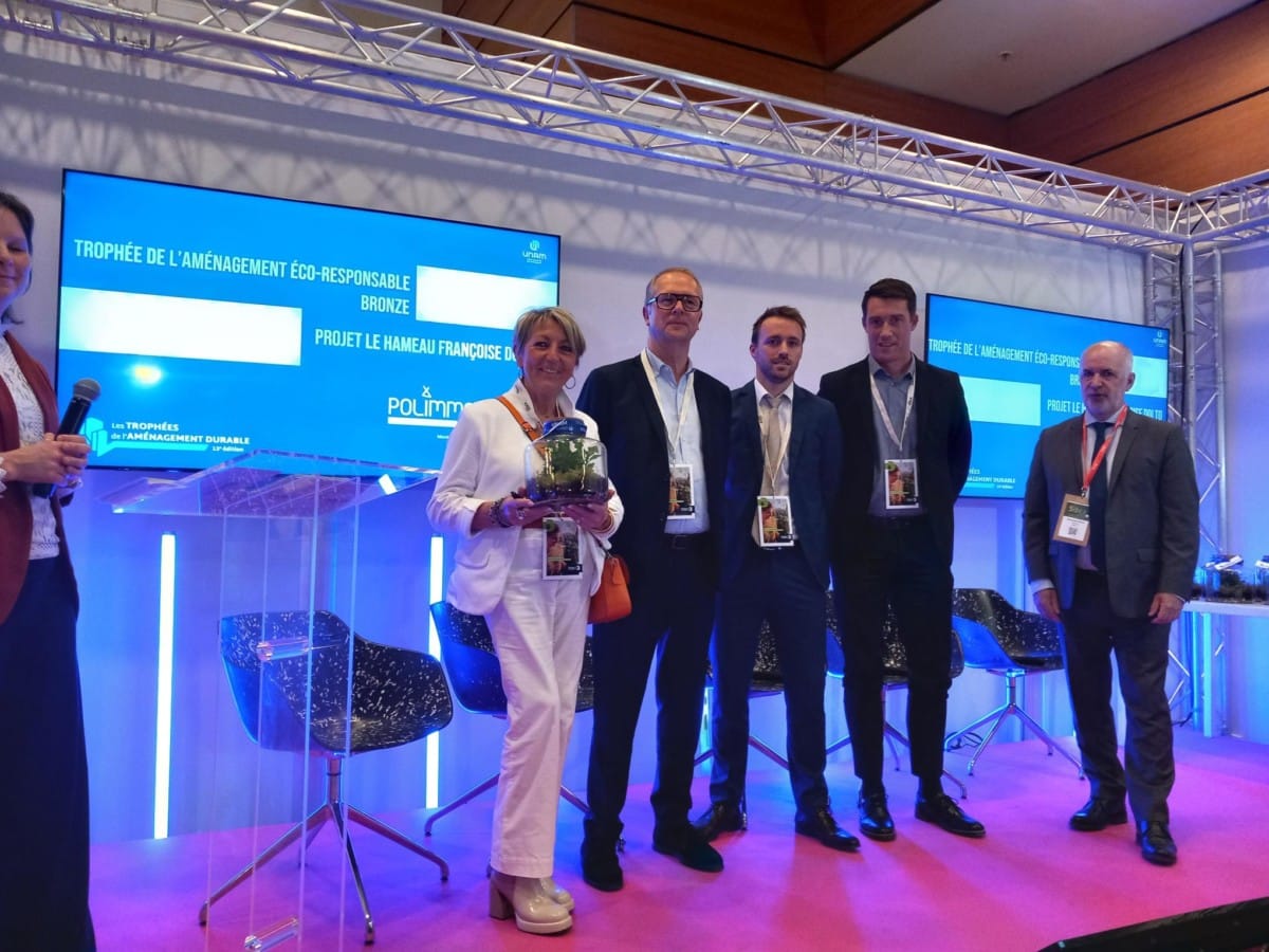 Remise du Trophée pour le Hameau Françoise Dolto