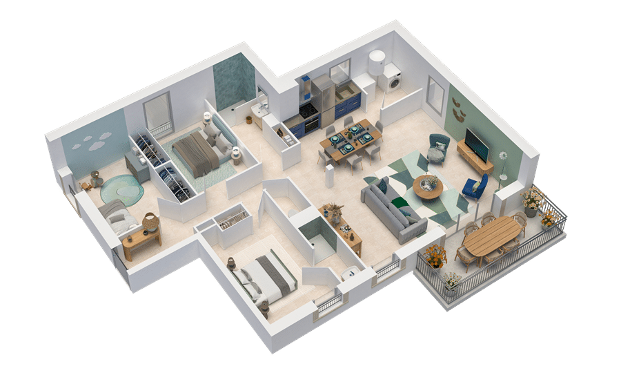 appartement t4 estran