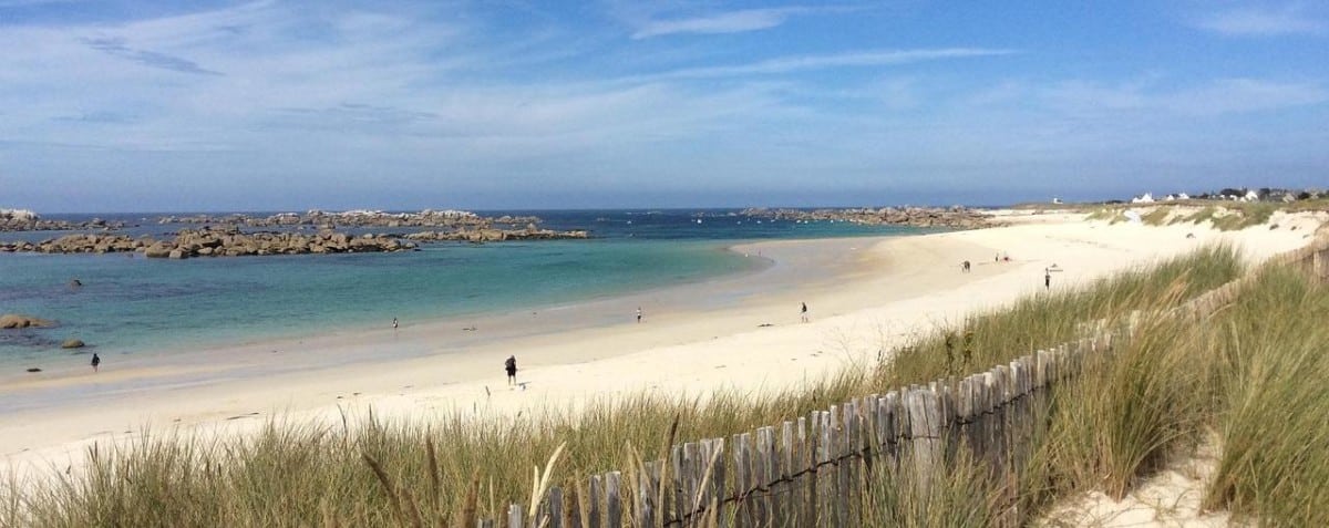 Illustration bord de mer dans le Finistère